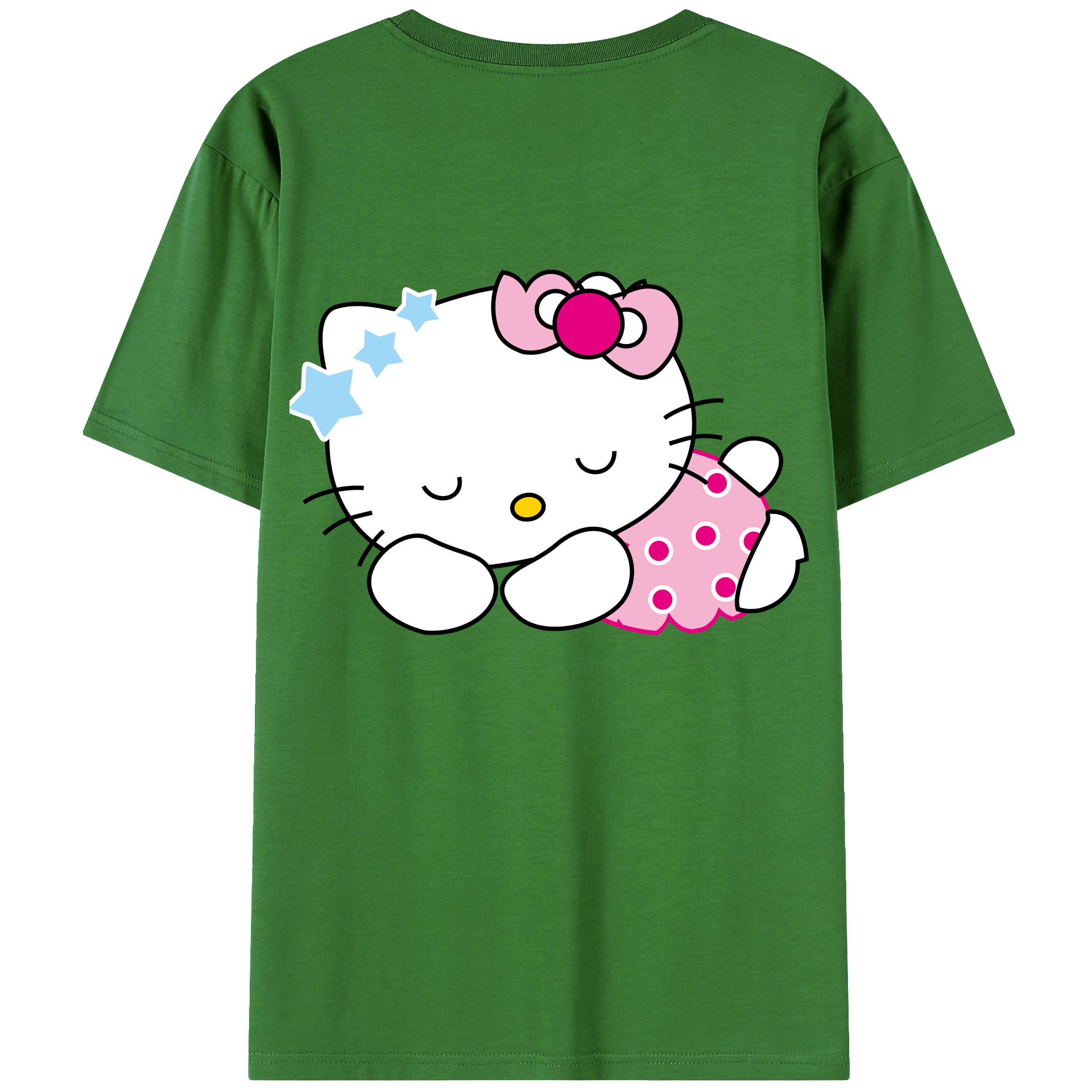 （画像用） Hello Kitty ハローキティ レディース半袖Tシャツ(バックプリント)